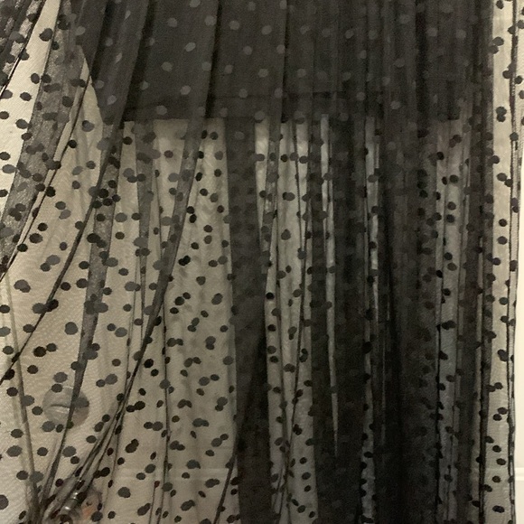 Torrid Black Pleated Tiered Maxi Skirt - Picture 2 of 7